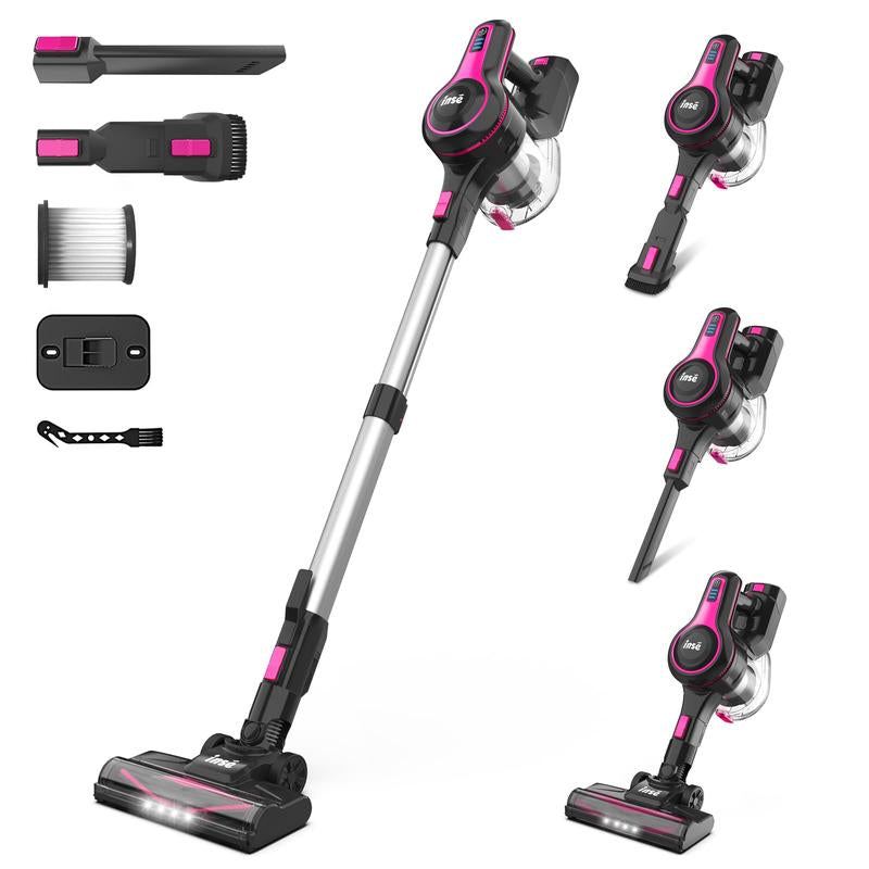 6-In-1 Cordless Stick Vacuum Rechargeable Battery, 45 Minutes Runtime, Two Power Modes, Holiday Gift-N5T Wireless Cleaner