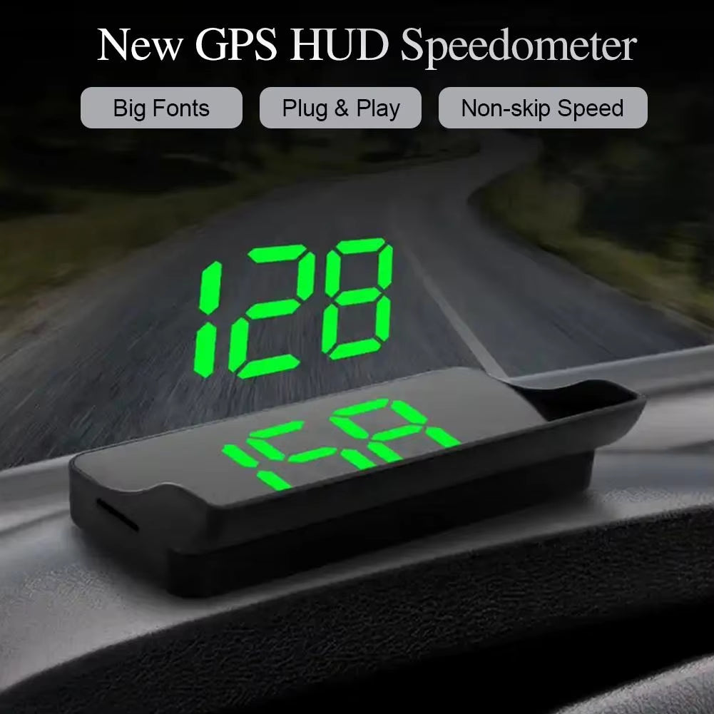 Car Head up Display Auto Electronics HUD Projector Display Digital GPS Digital Speedometer for All Car Electronics Accessories