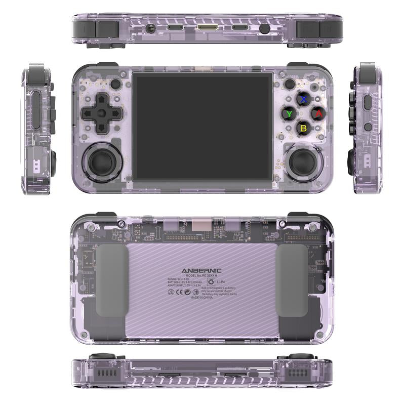 Anbernic RG35XX H Handheld Console, 3.5" IPS Screen, Quad-Core CPU, 3300Mah, 5G Wifi, Bluetooth, HDMI Output, 10,000+ Preloaded Games