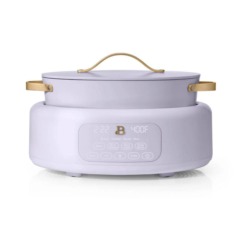 Beautiful 10 in 1 Electric Multi-Cooker, Lavender by Drew Barrymore