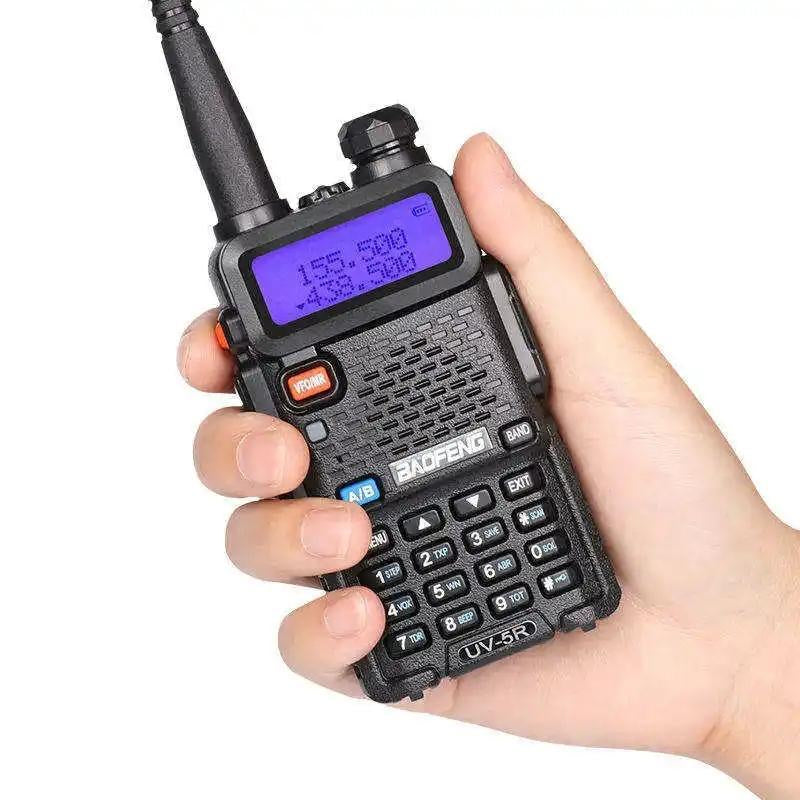 Baofeng UV-5R Dual Band Two Way Ham Radio Transceiver, Long Range Supports CHIRP Portable Handheld Walkie Talkie