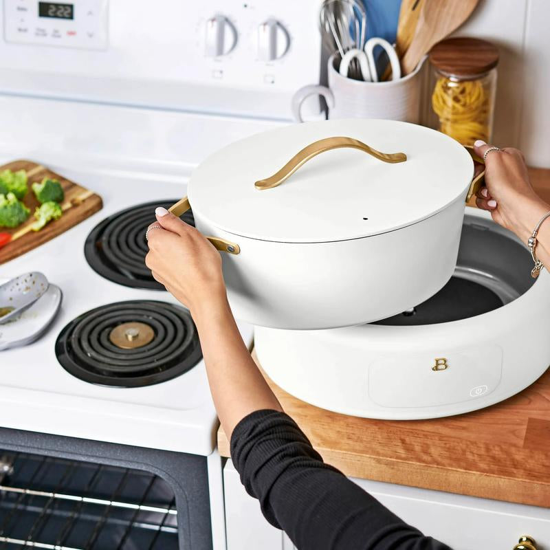 Beautiful 10 in 1 Electric Multi-Cooker, Lavender by Drew Barrymore