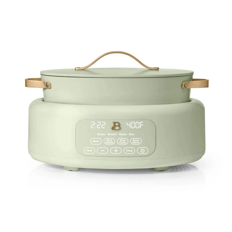 Beautiful 10 in 1 Electric Multi-Cooker, Lavender by Drew Barrymore