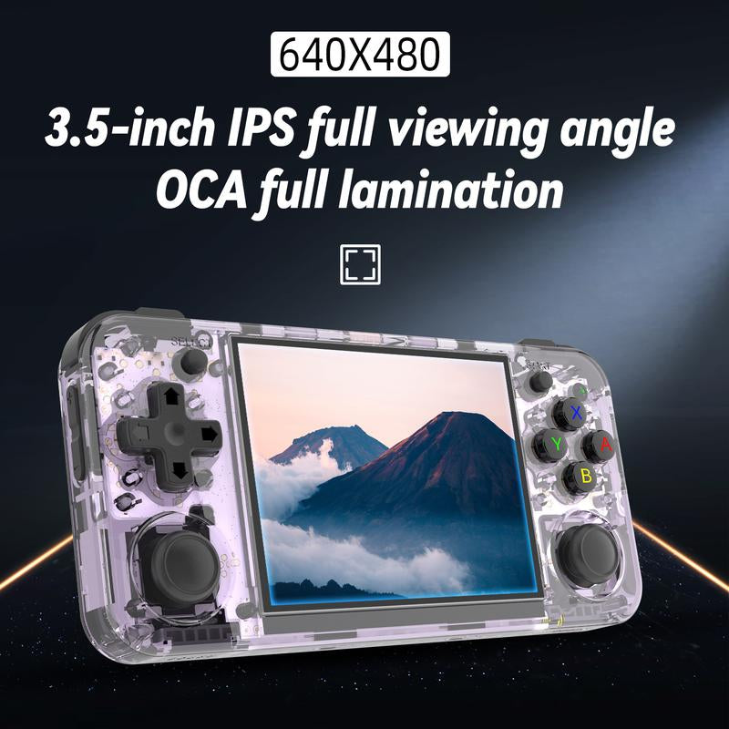 Anbernic RG35XX H Handheld Console, 3.5" IPS Screen, Quad-Core CPU, 3300Mah, 5G Wifi, Bluetooth, HDMI Output, 10,000+ Preloaded Games